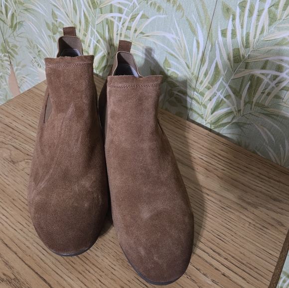 Rockport Works Junction View Women's Brown Twin Gore Slip-On Boot NWOB Size 10M - Picture 10 of 10